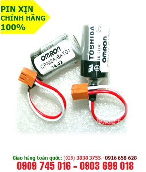 Omron CPM2A-BAT01; Pin Omron CPM2A-BAT01 lithium 3V size 1/2AA 1000mAh _Made in Japan